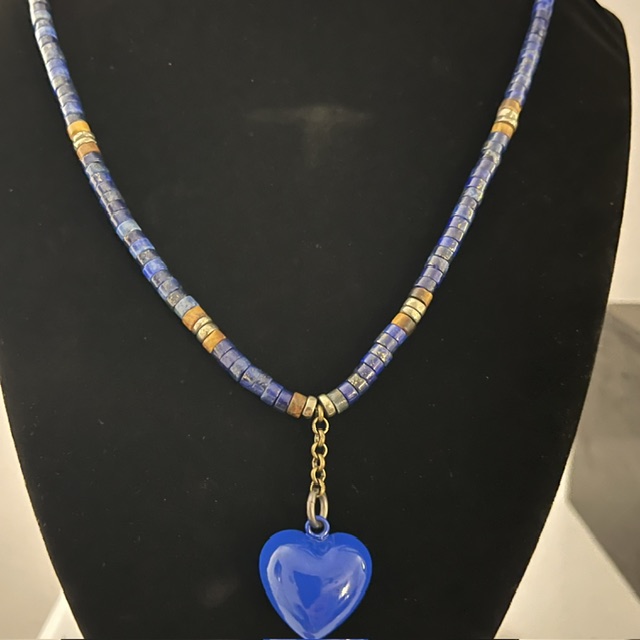 Lapis & Tiger's Eye Necklace