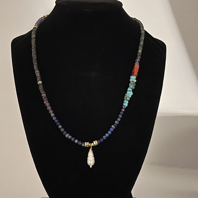 Semi-Precious Gem necklace